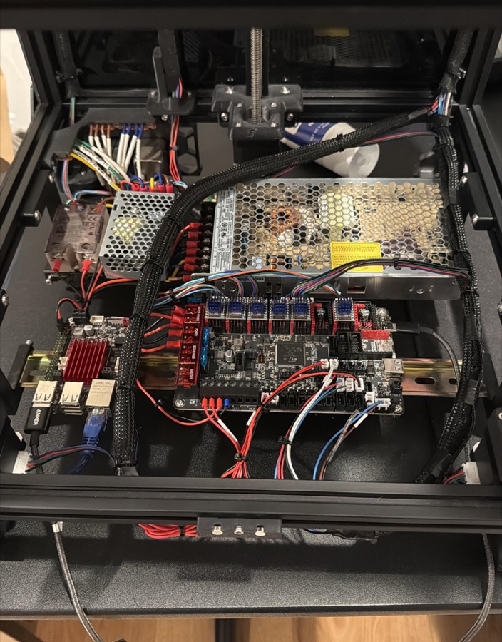 CoreXY FDM printer build photo